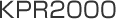 KPR2000